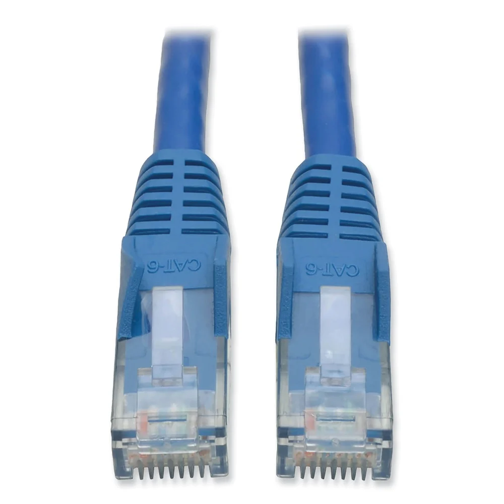 Tripp Lite CAT6 7 ft. Gigabit Snagless Molded Patch Cable - Blue