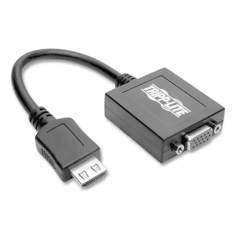 Tripp Lite 6 in. HDMI to VGA with Audio Converter Cable - Black