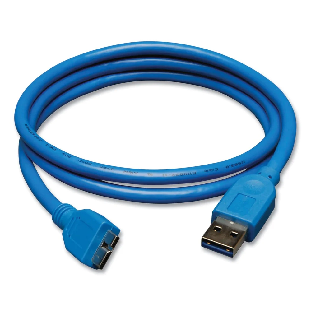 Tripp Lite 3 ft. USB 3.0 SuperSpeed Device Cable - Blue