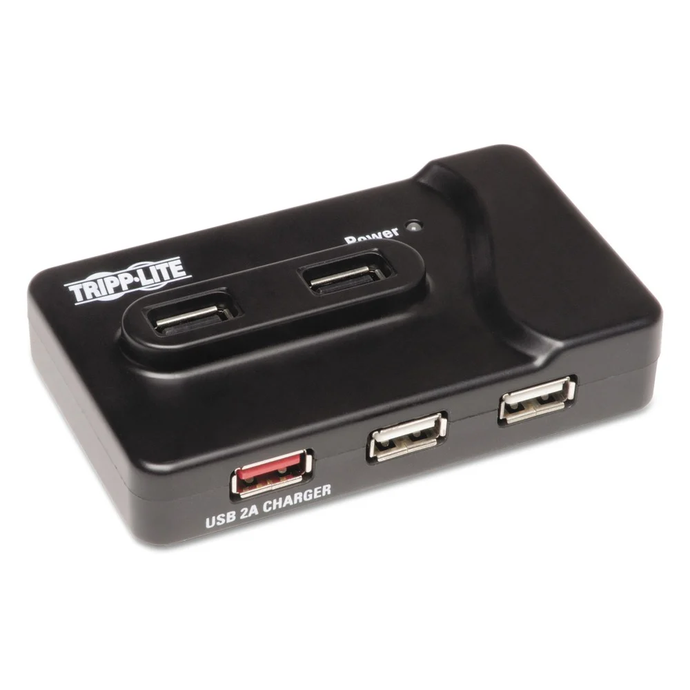 Tripp Lite 6 Ports USB 3.0 SuperSpeed Charging Hub - Black