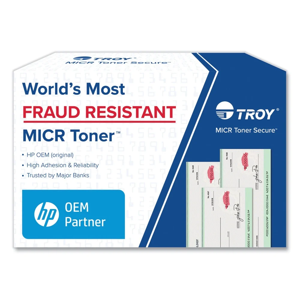 TROY 0282000001 78A MICR Toner Secure (Alternative for HP CE278A) - Black