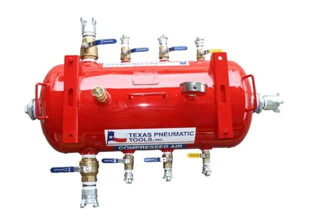 Air Manifold (30 Gal, ASME Tank)