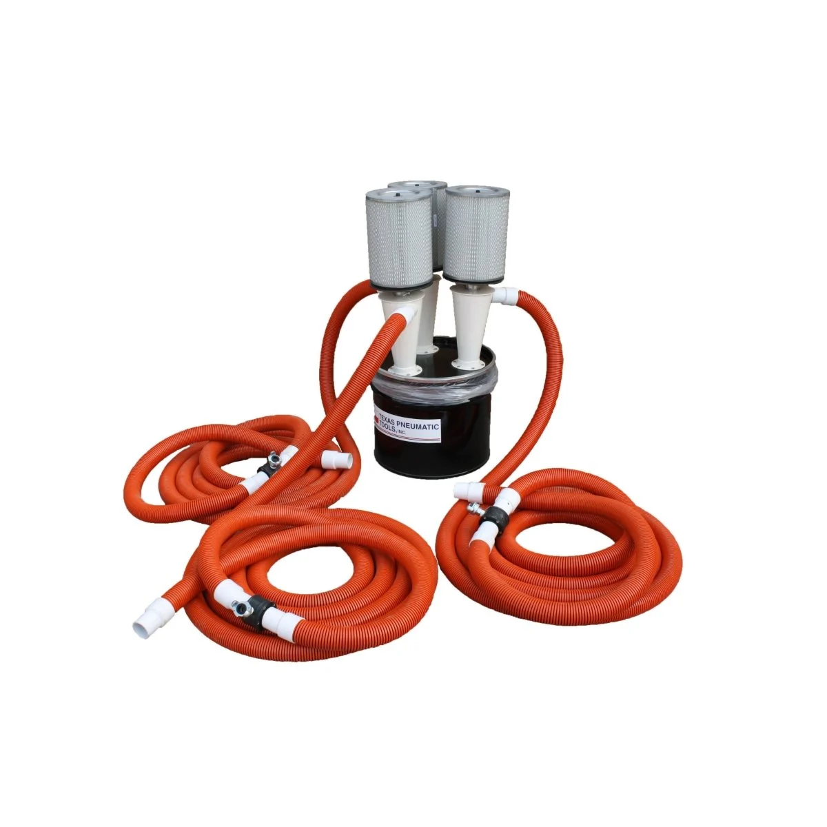 3 Way, Multi-User, Portable Dust Collection System