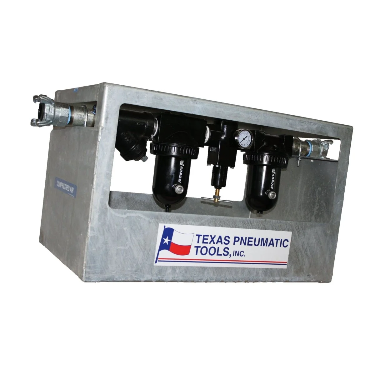 1-1/2" FRL System w/ Galvanized Cage, 175 CFM Maximum Flow