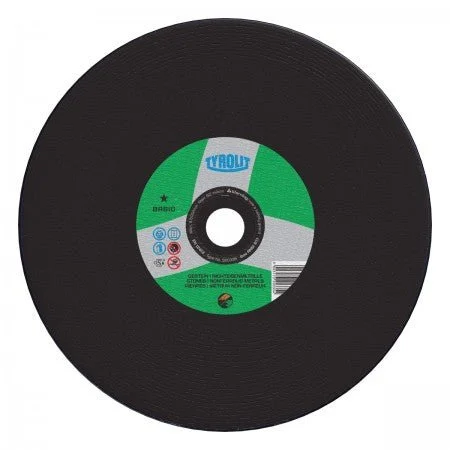 Tyrolit BASIC Cold Pressed Walk Behind Wheels for Asphalt & Green Concrete-Type 1 (Pack of 10)