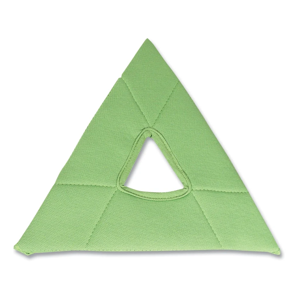 Unger 10.25 in. x 9 in. Glass Cleaning Pads - Green (5/Pack)