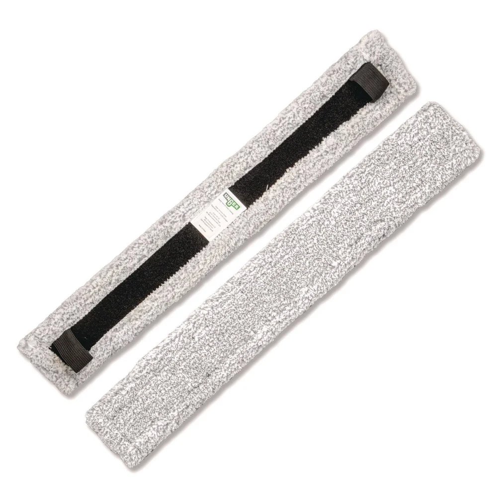 Unger VisaVersa Pro 14 in. Microfiber Replacement Pad - Light Gray (10/Carton)