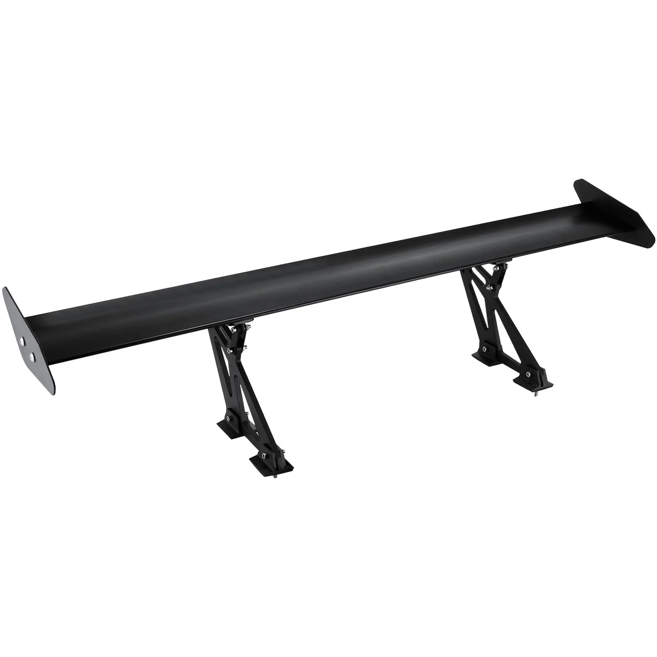 GT Wing 43.3Inch Universal Aliminum GT Wing Spoiler Single Deck Spoiler Wing Universal Wing For Car, Vehicle, Black