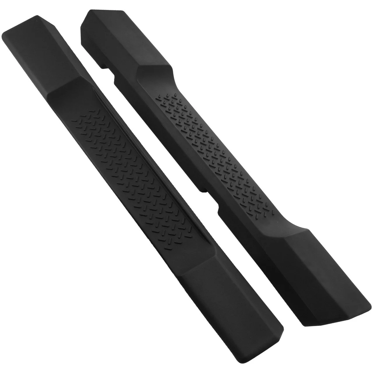 2-Door Black Side Step Nerf Bar Running Board Fit For Jeep Wrangler JK 2006-2018