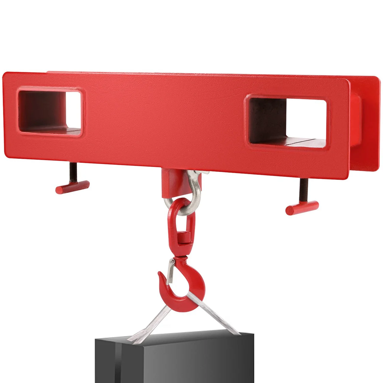 2t Forklift Lifting Hoist 4400lbs Swivel Mobile Crane Hook