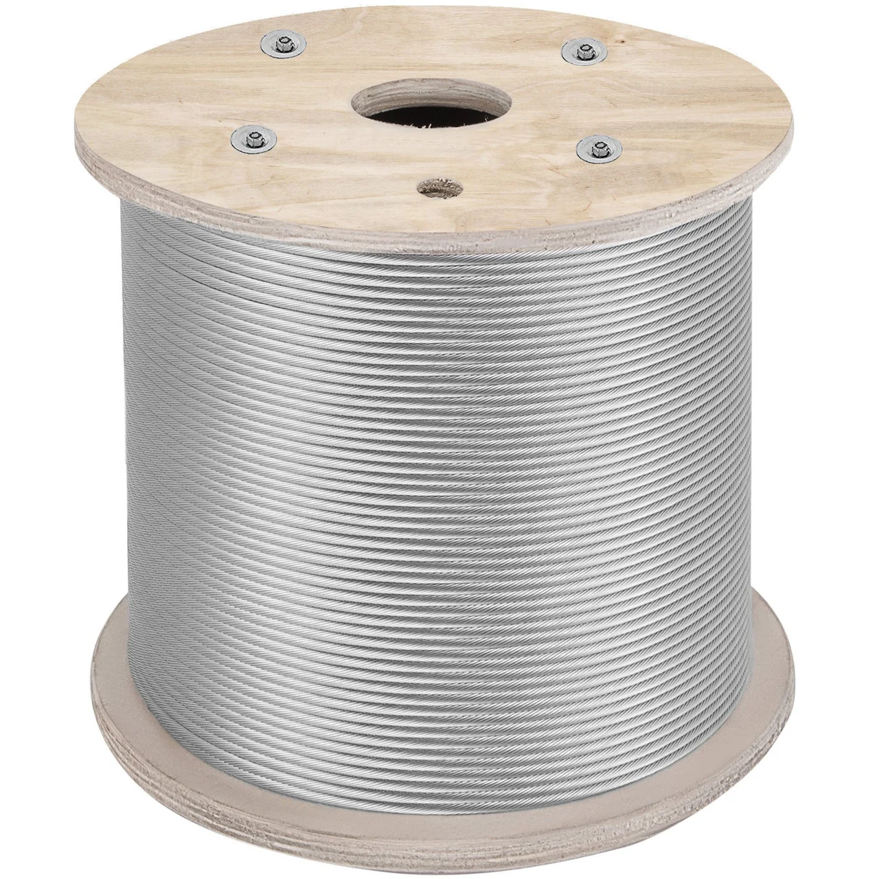 T316 1x19 Stainless Steel Cable 1/8" Cable Rail Wire Rope Aircraft Cable 984FT
