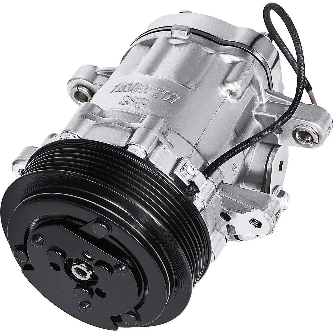 AC A/C Compressor Fit for Freightliner Serpentine Belt Sanden Style 7176