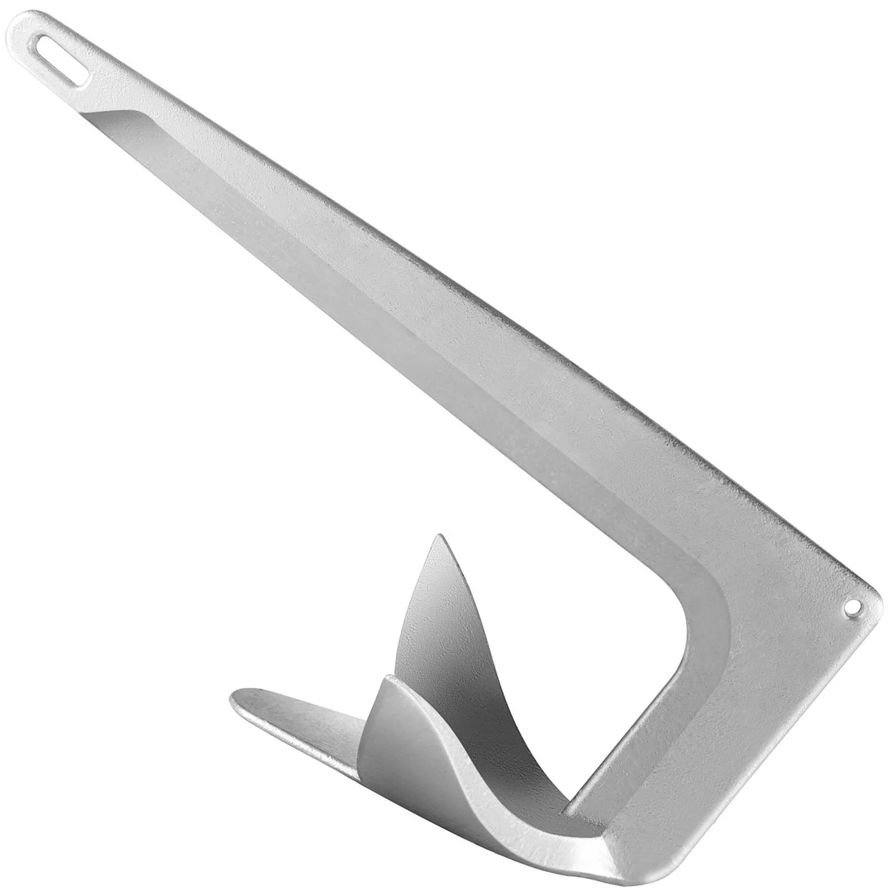 Bruce Claw Anchor 33 lb Boat Anchor, Galvanized Steel Boat Anchor, 15 kg Marine Anchor with One Anchor Shackle, Heavy Duty Boat Anchor for 28'-38' Boat Yacht Mooring on The Beach