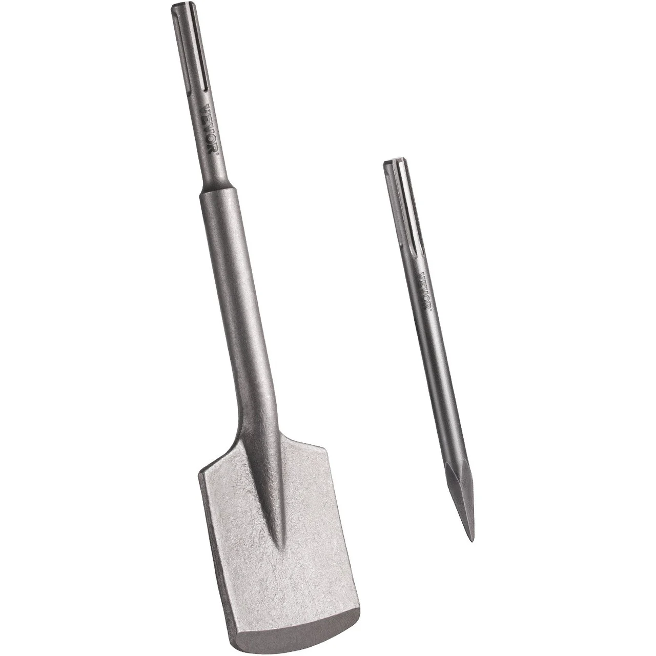 Clay Spade, 17' x 4.3' SDS-Max Shank, 40Cr Steel Jackhammer Bit for Electric Demolition Jack Hammer Point Chisel, Trenching and Digging Shovel Bit for Clay, Gravel, Frozen Soil