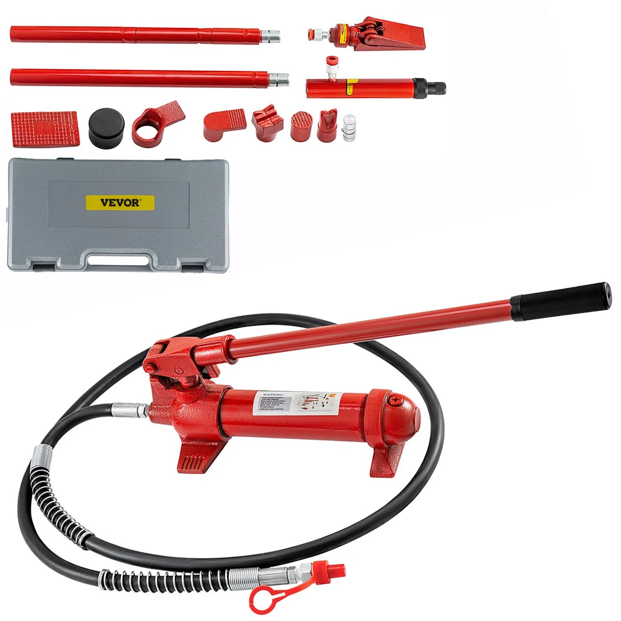 2.0M Porta Power Hydraulic Jack Repair Tool Kit Power Set Auto Tool 6 Ton