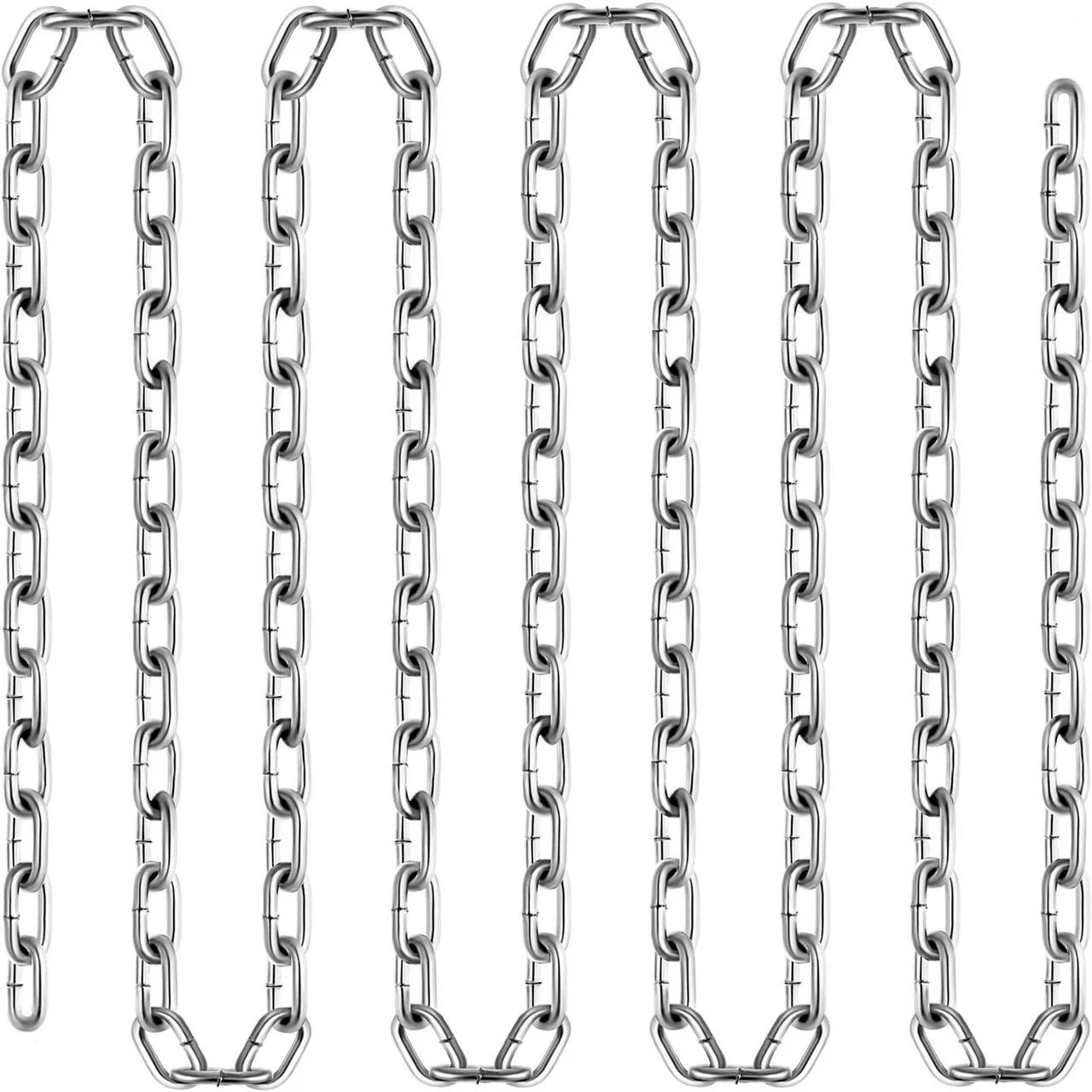 Chain Sling Zinc Plated G30 5/16'' 20' Electroplated Proof Coil Chain