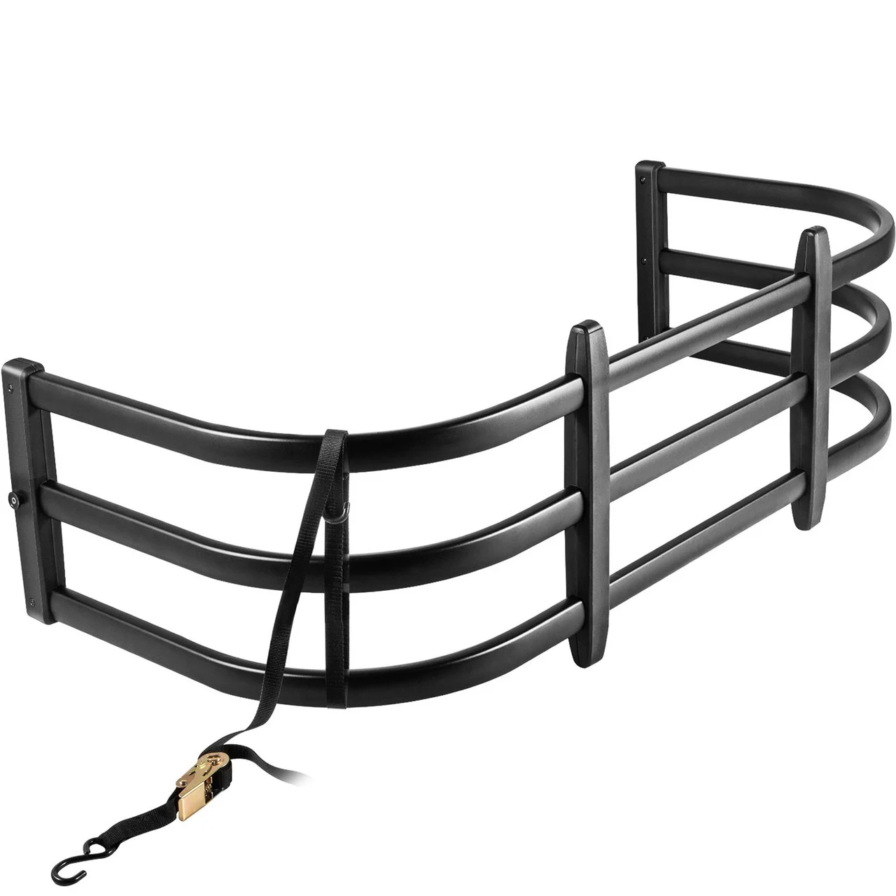 Truck Bed Extender Tailgate Extension 26" Aluminum Alloy Black Expander