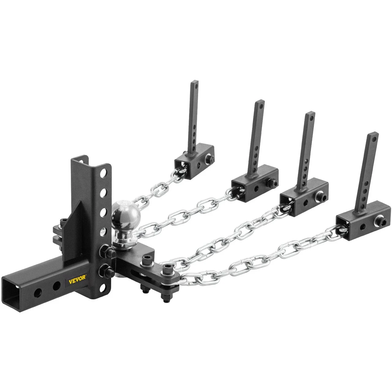 Weight Distribution Hitch 2-5/16" Ball 8" Drop & Rise Trailer Towing Hitch