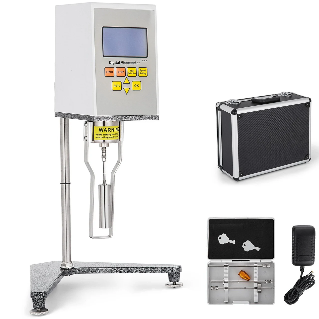 Ndj-9s Digital Rotational Viscosity Meter Newton Liquid Viscometer Tester Meter