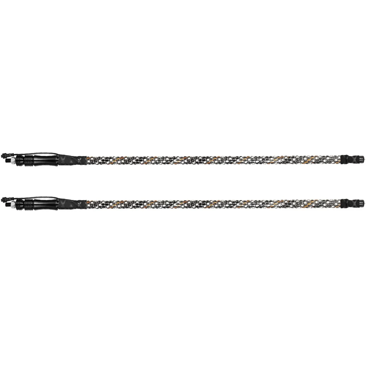 3ft 2pc LED Whip Lights Lighted Whips for UTV Spiral RGB Dancing/Chasing ATV UTV