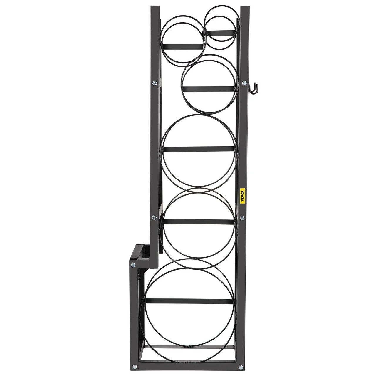 Refrigerant Tank Rack Cylinder Tank Rack W/1*50lb 2*30lb And 3 Small Bottles