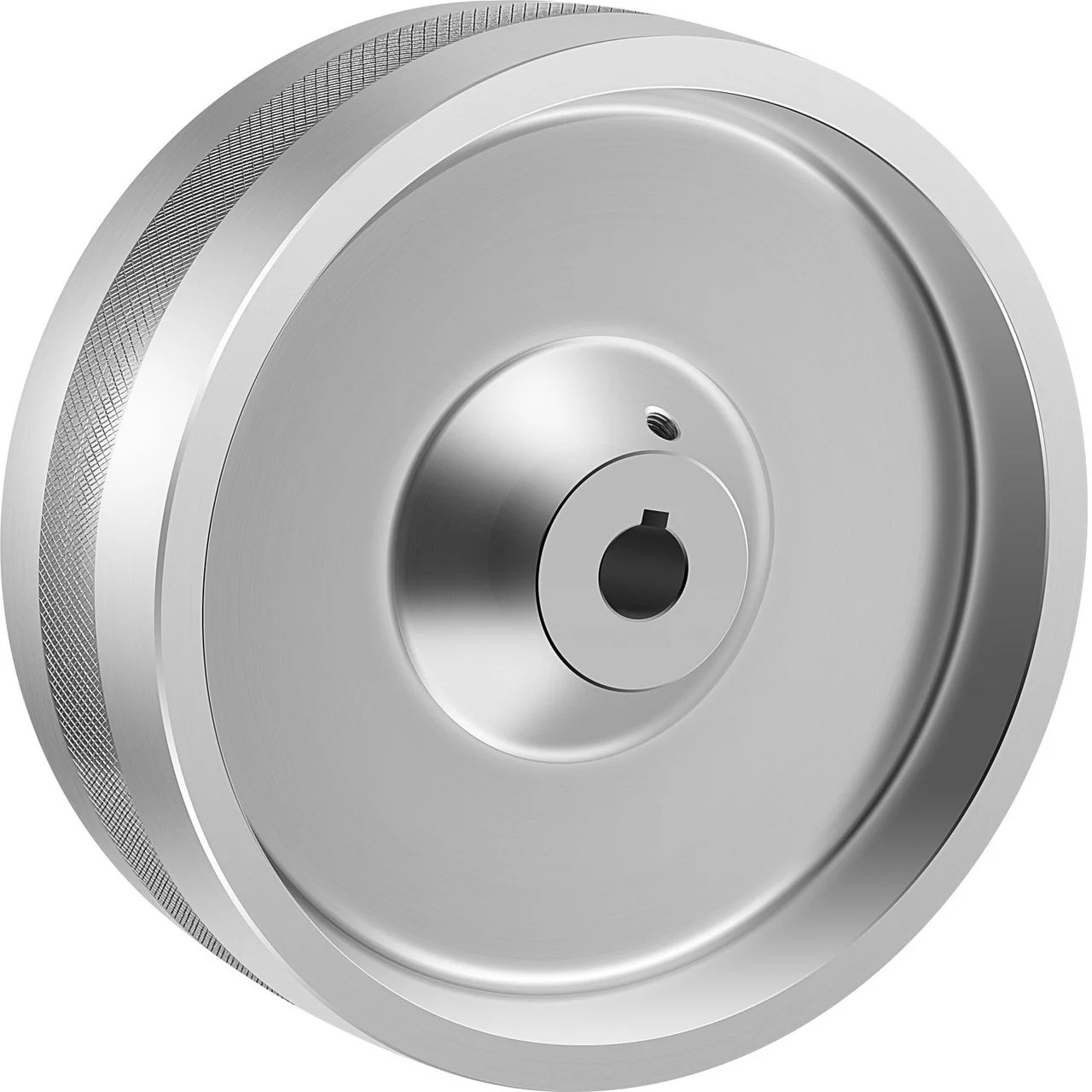 Belt Grinder Drive Wheel 6" Diameter, 2"x72" Knife Grinder Drive Wheel 5/8" Bore/Shaft, Aluminum Belt Grinder Wheel Crowned, for Knife Making Grinder Polishing & Belt Machine Woodworking DIY