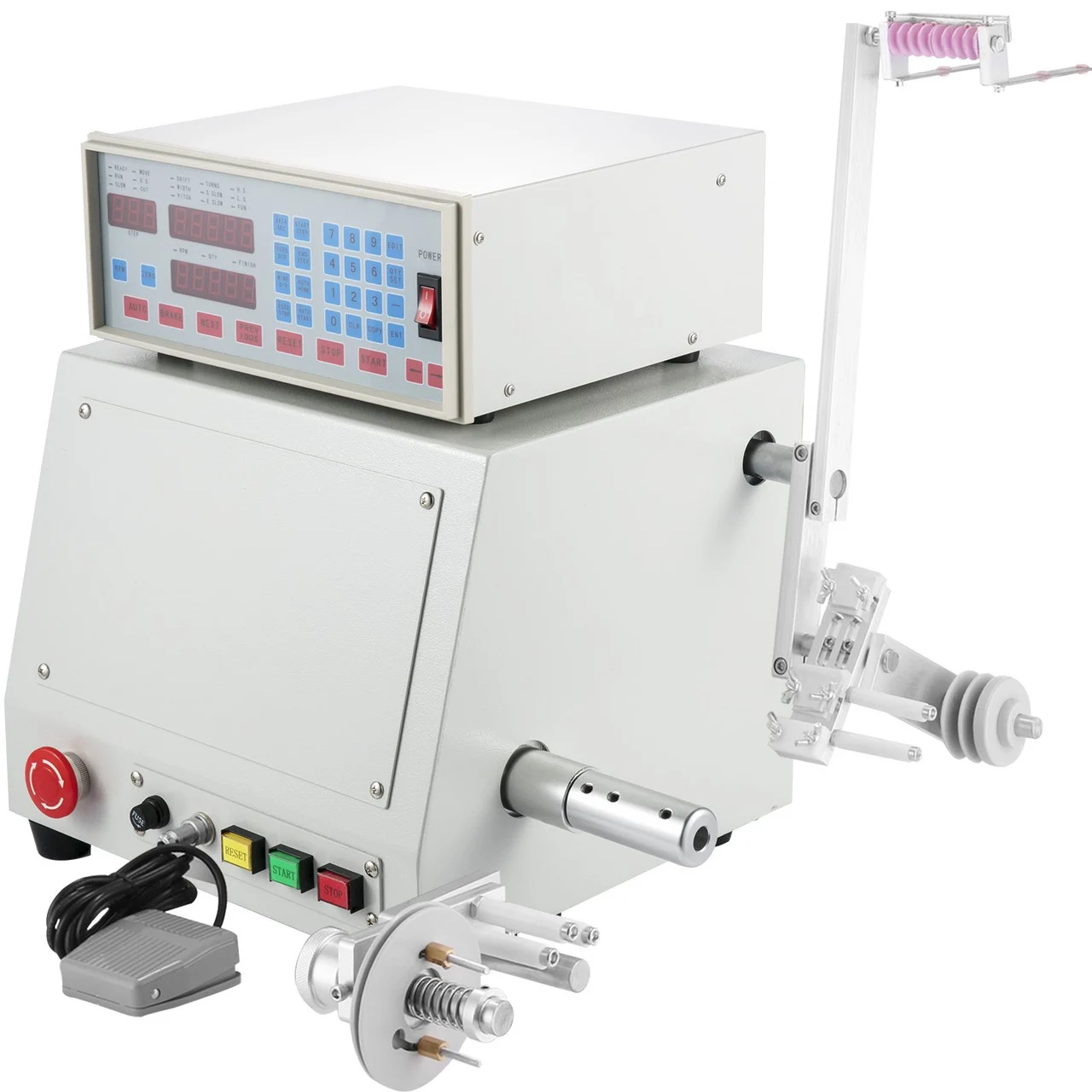Computer Cnc Automatic Coil Winder Winding Machine For 0.03-1.2mm Wire 110v