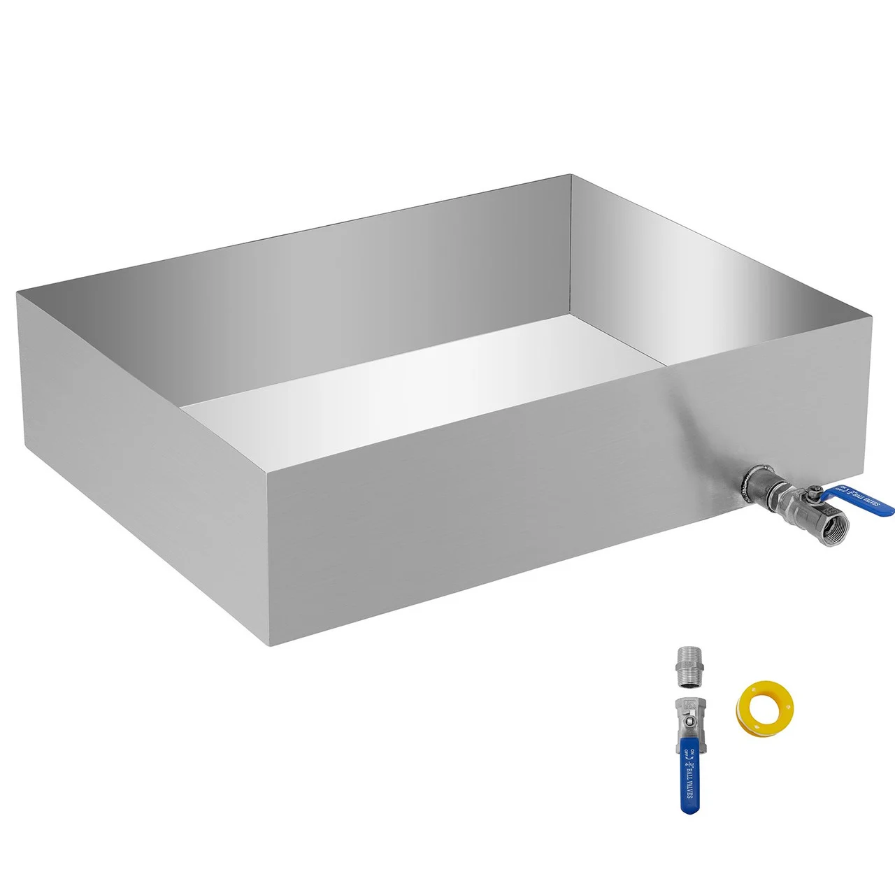 Maple Syrup Evaporator Pan 24x18x6 Inch Stainless Steel Maple Syrup Boiling Pan for Boiling Maple Syrup