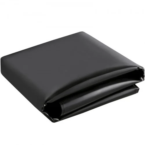Pond Liner, 16.4x19.7ft, 20 Mil Pond Liners for Outdoor Ponds, HDPE Pond Underlayment for Fountain, Small Pond, Fishpond, Waterfall, Water Garden, Black