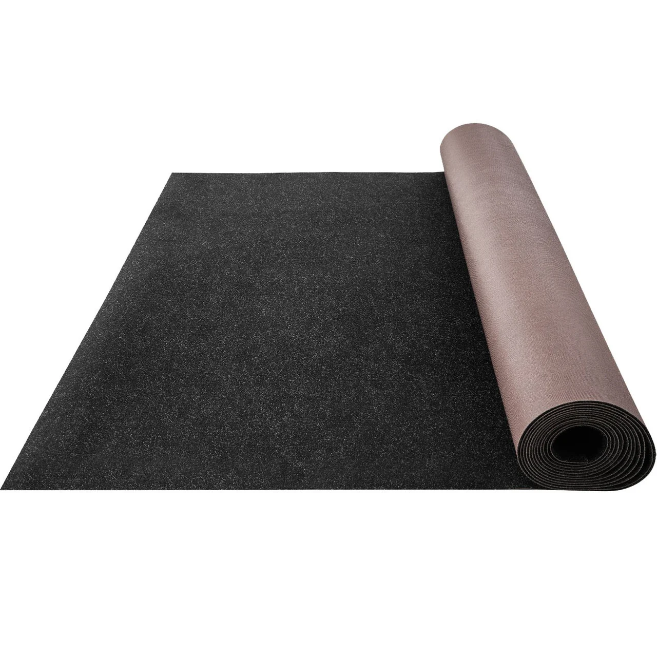 Boat Carpet, 6 ft x 13.1 ft Marine Carpet for Boats, Waterproof Black Indoor Outdoor Carpet with Marine Backing Anti-Slide Marine Grade Boat Carpet Cuttable Easy to Clean Patio Rugs Deck Rug