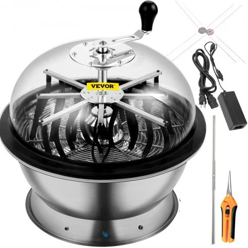 24 Inch Bowl Trimmer Leaf Bowl Trimmer, Electric Hydroponic Pro Bowl Trimmer, Electric Leaf Bud Trim Reaper Cutter, Twisted Spin Cut for Plant Bud and Flower