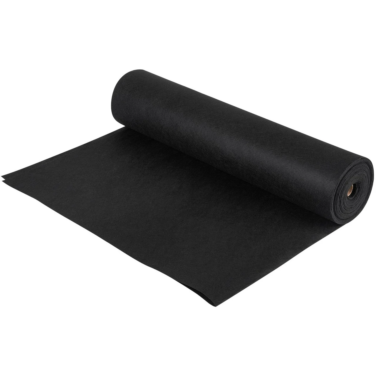 Garden Weed Barrier Fabric, 8OZ Heavy Duty Geotextile Landscape Fabric, 6ft x 100ft Non-Woven Weed Block Gardening Mat for Ground Cover, Weed Control Cloth, Landscaping, Underlayment, Black