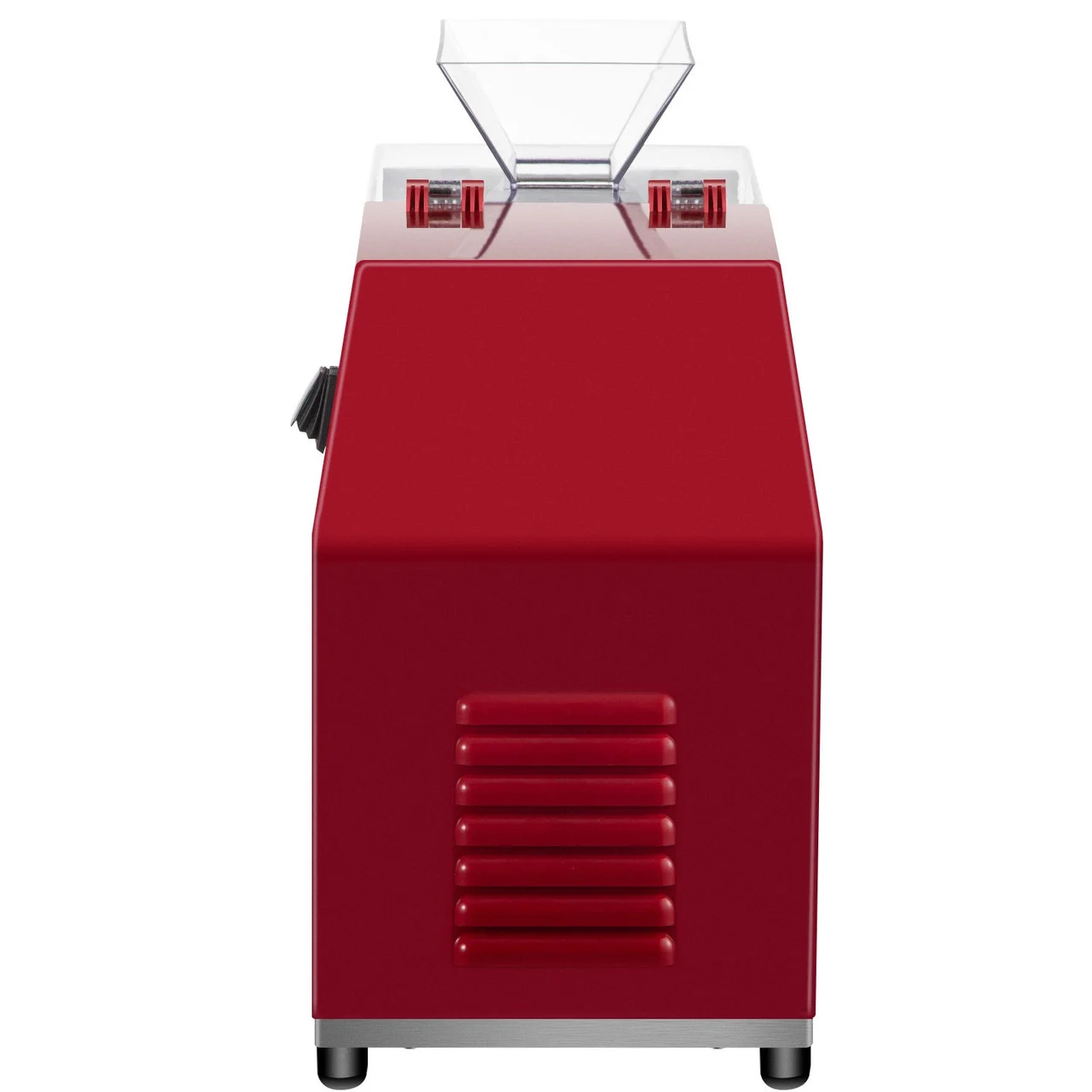 Commercial Meat Cutting Machine, 551 Lbs/H 850W Meat Shredding Machine, 10mm Blade Electric Meat Cutter, Stainless Steel Restaurant Food Cutter, for Kitchen Supermarket Lamb Beef Chicken, Red