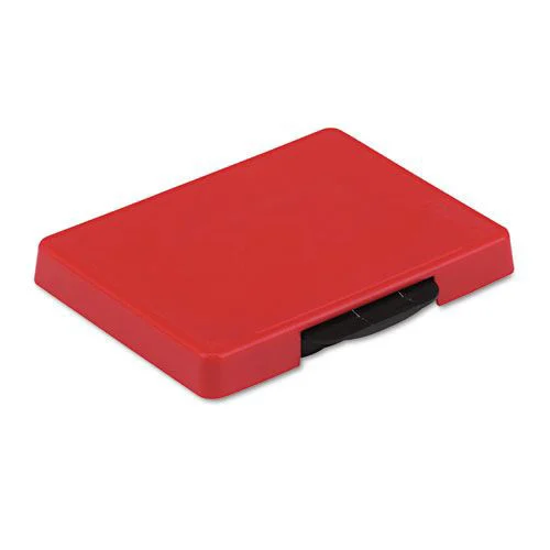 Trodat T5460 1.38 in. x 2.38 in. Professional Replacement Ink Pad for Trodat Custom Self-Inking Stamps - Red