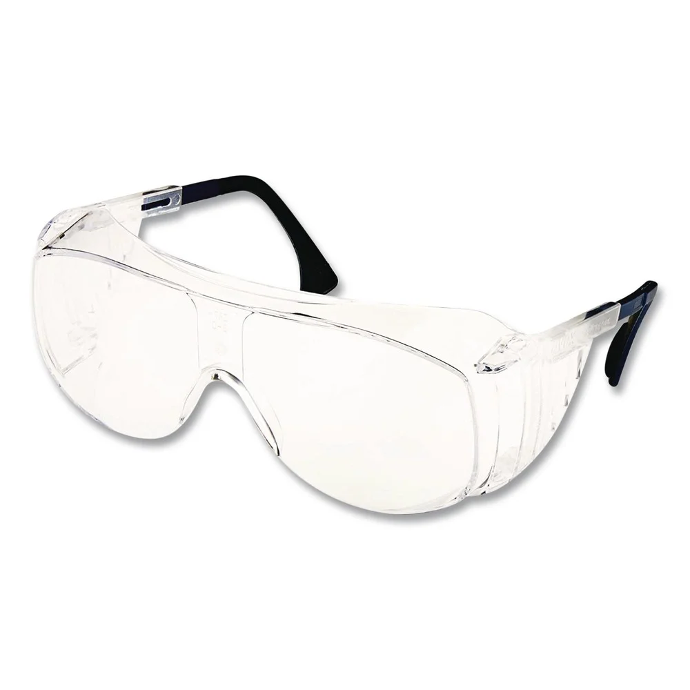 Honeywell Uvex Ultraspec 2001 OTG Safety Eyewear - Clear/Black Frame, Clear Lens