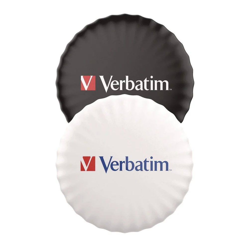 Verbatim My Finder Bluetooth Coin Tracker for Apple iOS - Black/White (2/Pack)