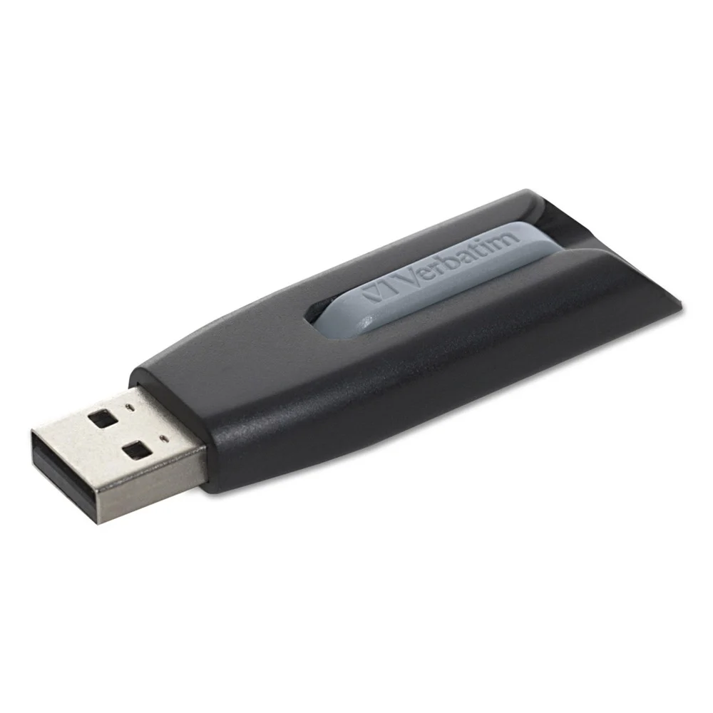 Verbatim 256 GB Store 'n' Go V3 USB 3.0 Drive - Black/Gray