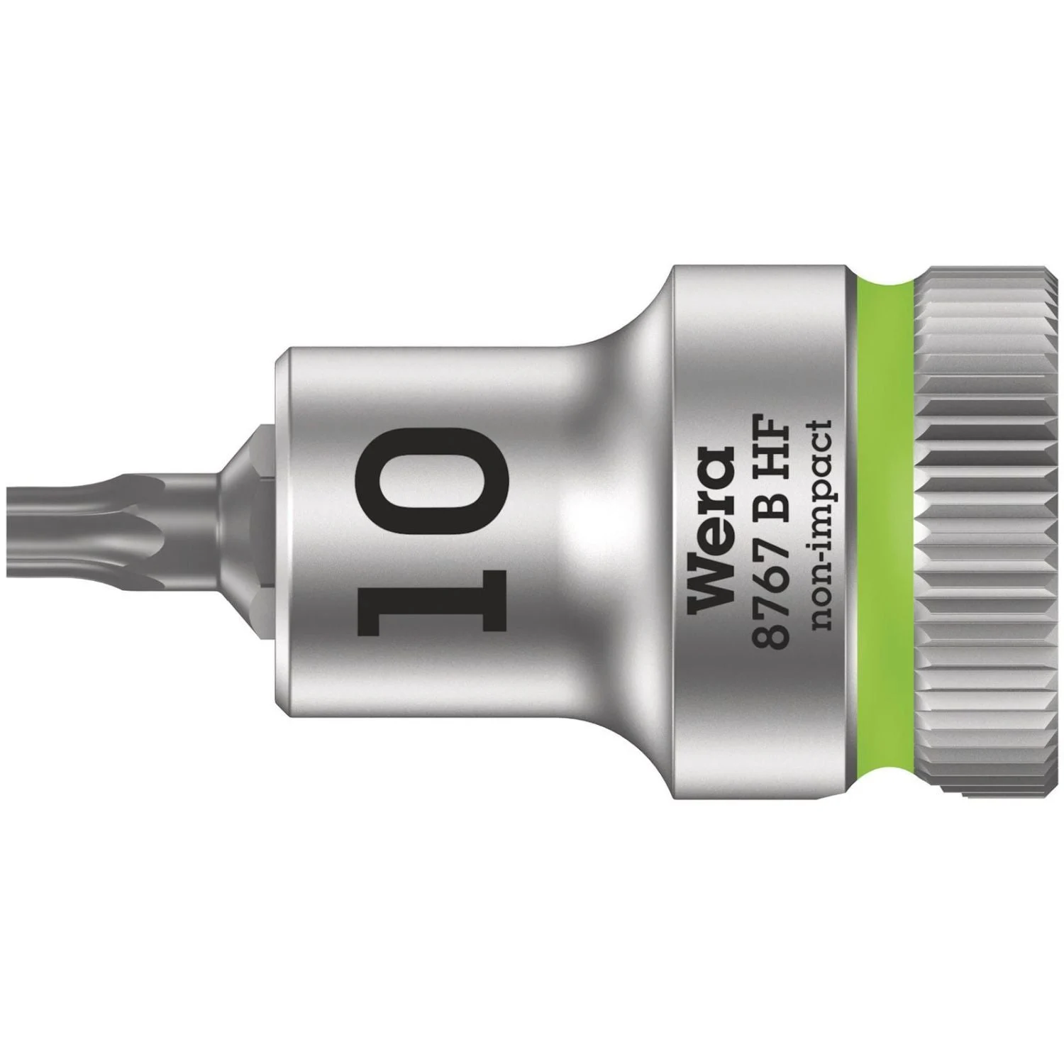 Wera 8767 B Hf Torx Zyklop Bit Socket With Holding Function, 3/8-in. Drive, Torx 10x35-mm.