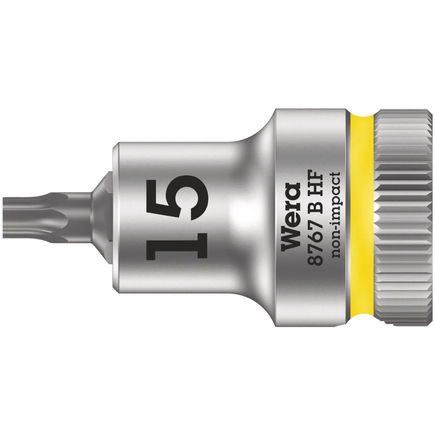 Wera 8767 B Hf Torx Zyklop Bit Socket With Holding Function, 3/8-in. Drive, Torx 15x35-mm.