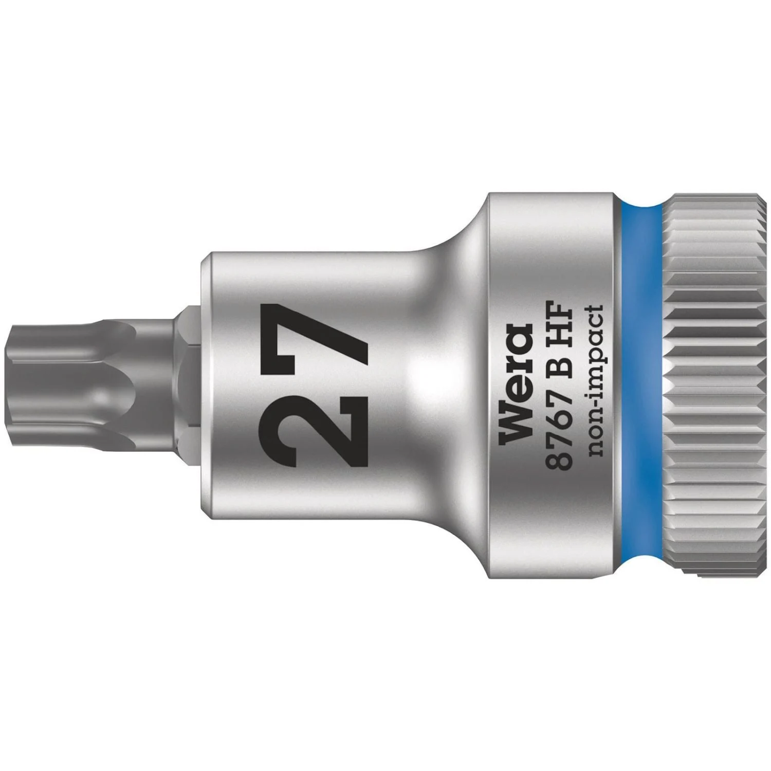 Wera 8767 B Hf Torx Zyklop Bit Socket With Holding Function, 3/8-in. Drive, Torx 27x35-mm.