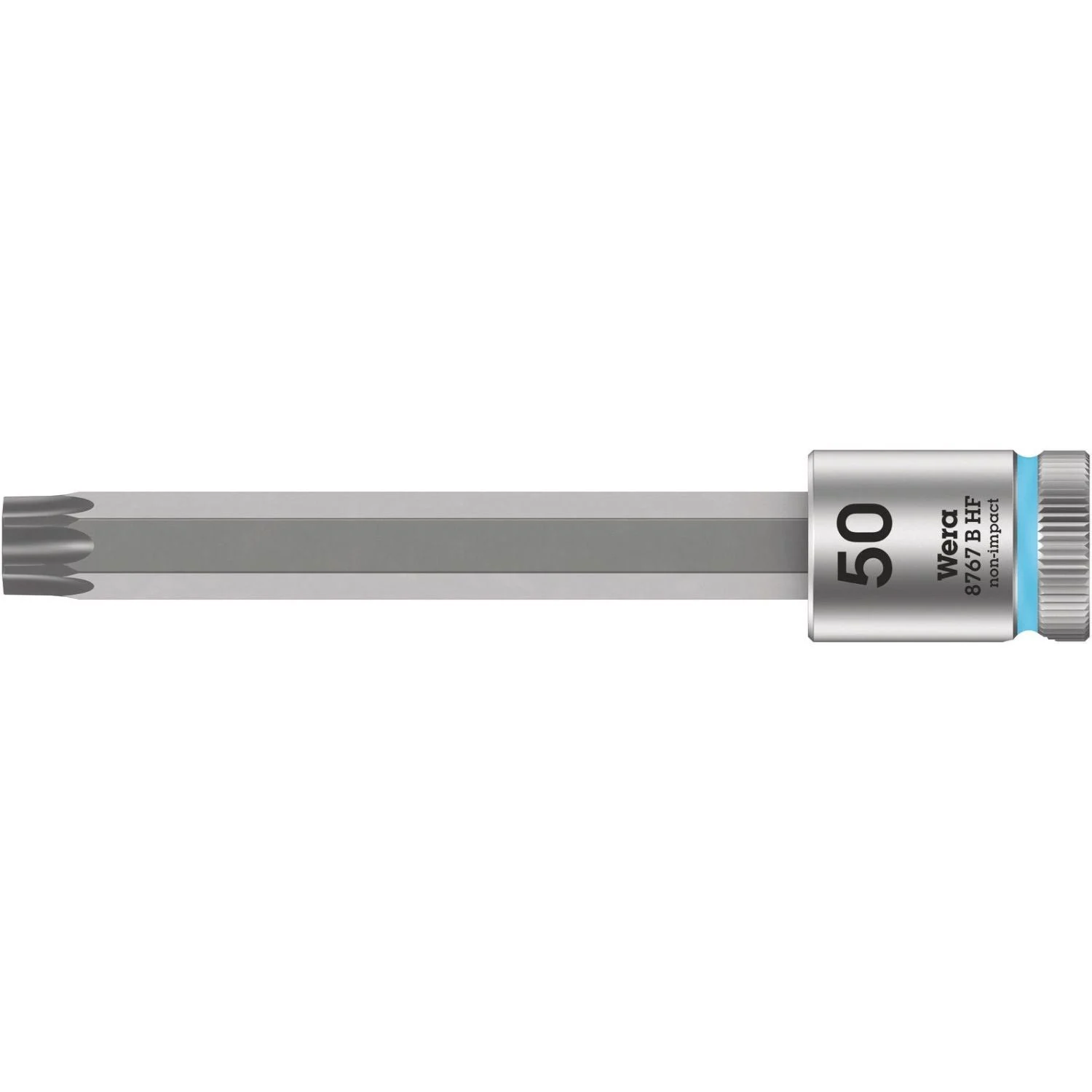 Wera 8767 B Hf Torx Zyklop Bit Socket With Holding Function, 3/8-in. Drive, Torx 50x100-mm.