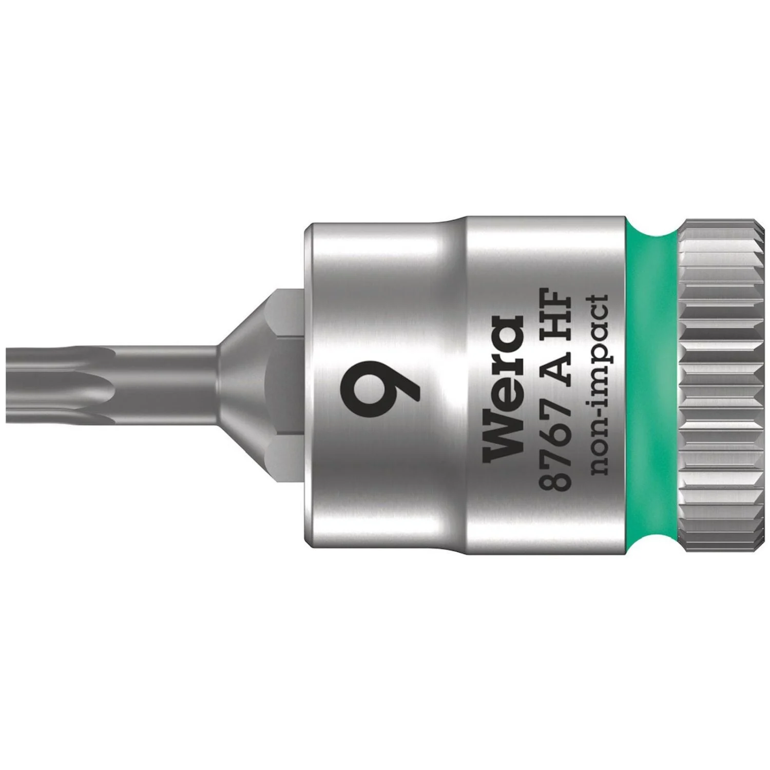 Wera 8767 A Hf Torx Zyklop Bit Socket With Holding Function, 1/4-in. Drive, Torx 9x28-mm.