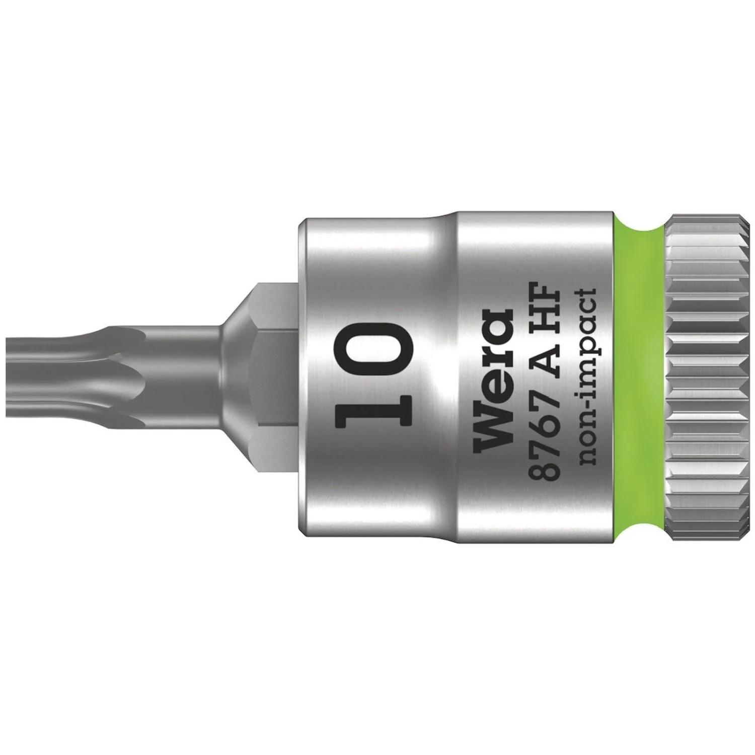 Wera 8767 A Hf Torx Zyklop Bit Socket With Holding Function, 1/4-in. Drive, Torx 10x28-mm.