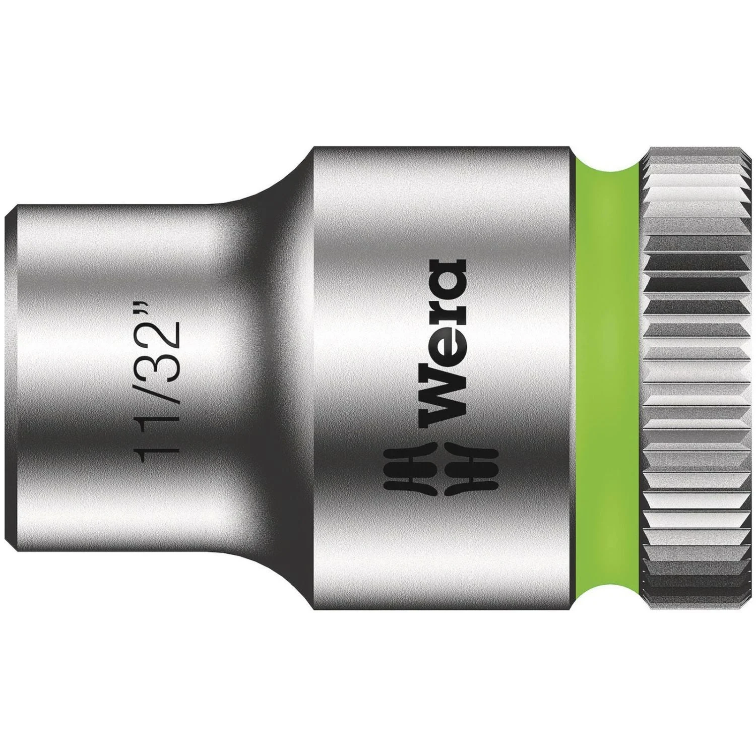 Wera 8790 Hmb Zyklop 3/8-in. Socket, 11/32-in.x29-mm.