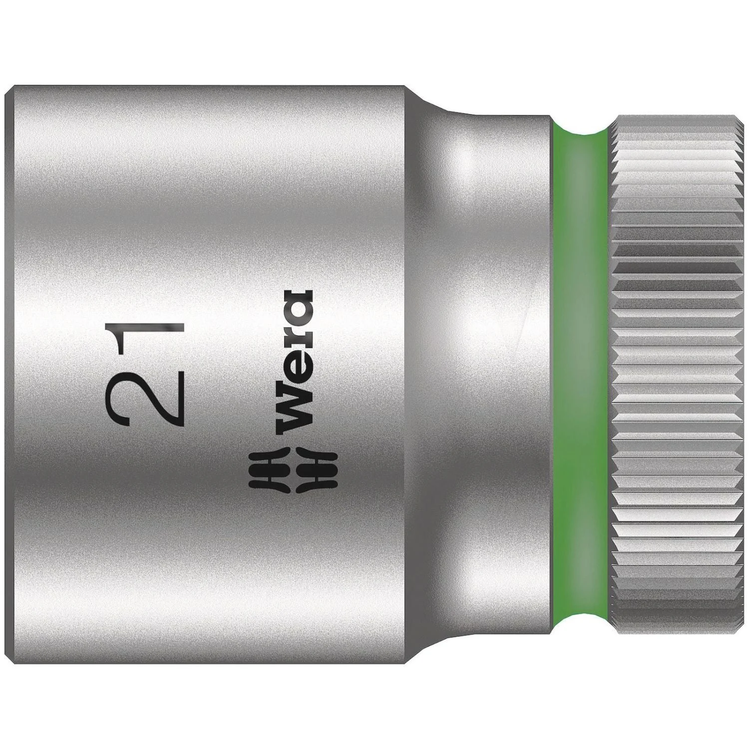 Wera 8790 Hmc Zyklop Socket With 1/2-in. Drive, 21x37-mm.