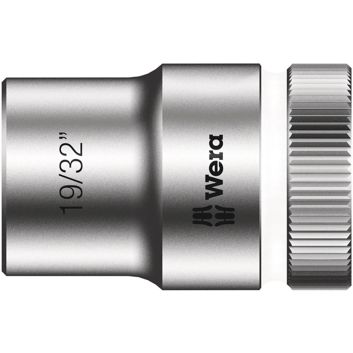 Wera 8790 Hmc Zyklop Socket With 1/2-in. Drive, 19/32-in.x37-mm.