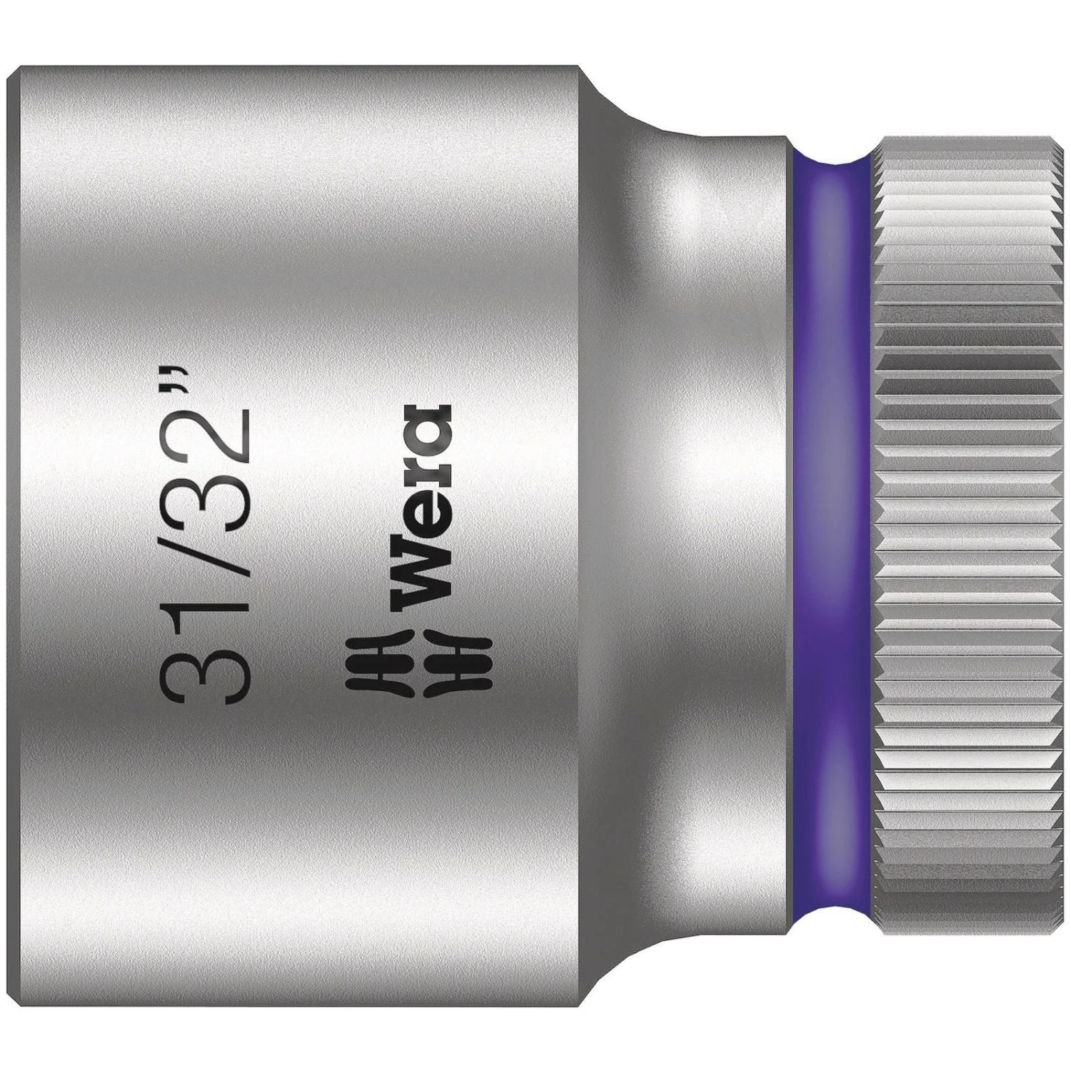 Wera 8790 Hmc Zyklop Socket With 1/2-in. Drive, 31/32-in.x37-mm.