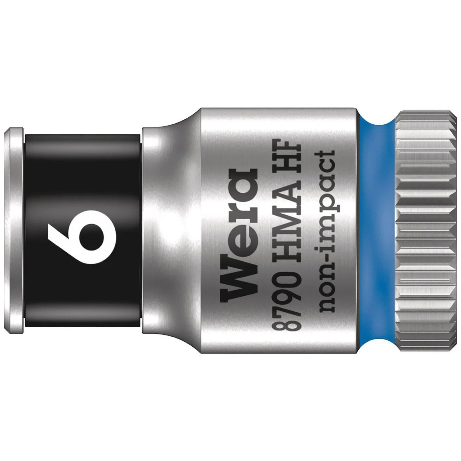 Wera 8790 Hma Hf Zyklop Socket With 1/4-in. Drive With Holding Function, 6x23-mm.