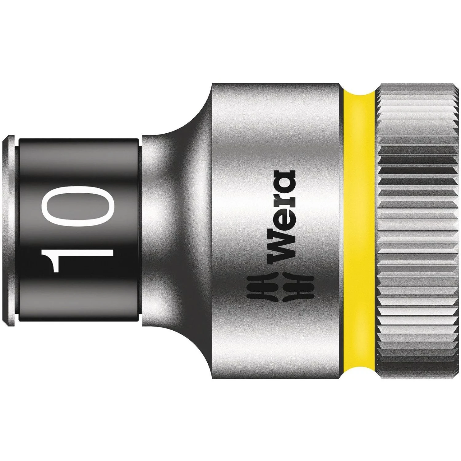 Wera 8790 Hmc Hf Zyklop Socket With 1/2-in. Drive With Holding Function, 10x37-mm.