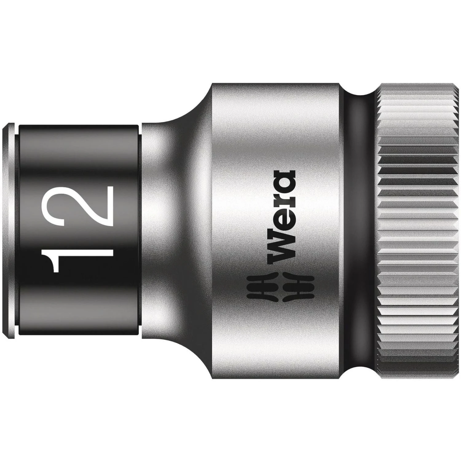 Wera 8790 Hmc Hf Zyklop Socket With 1/2-in. Drive With Holding Function, 12x37-mm.